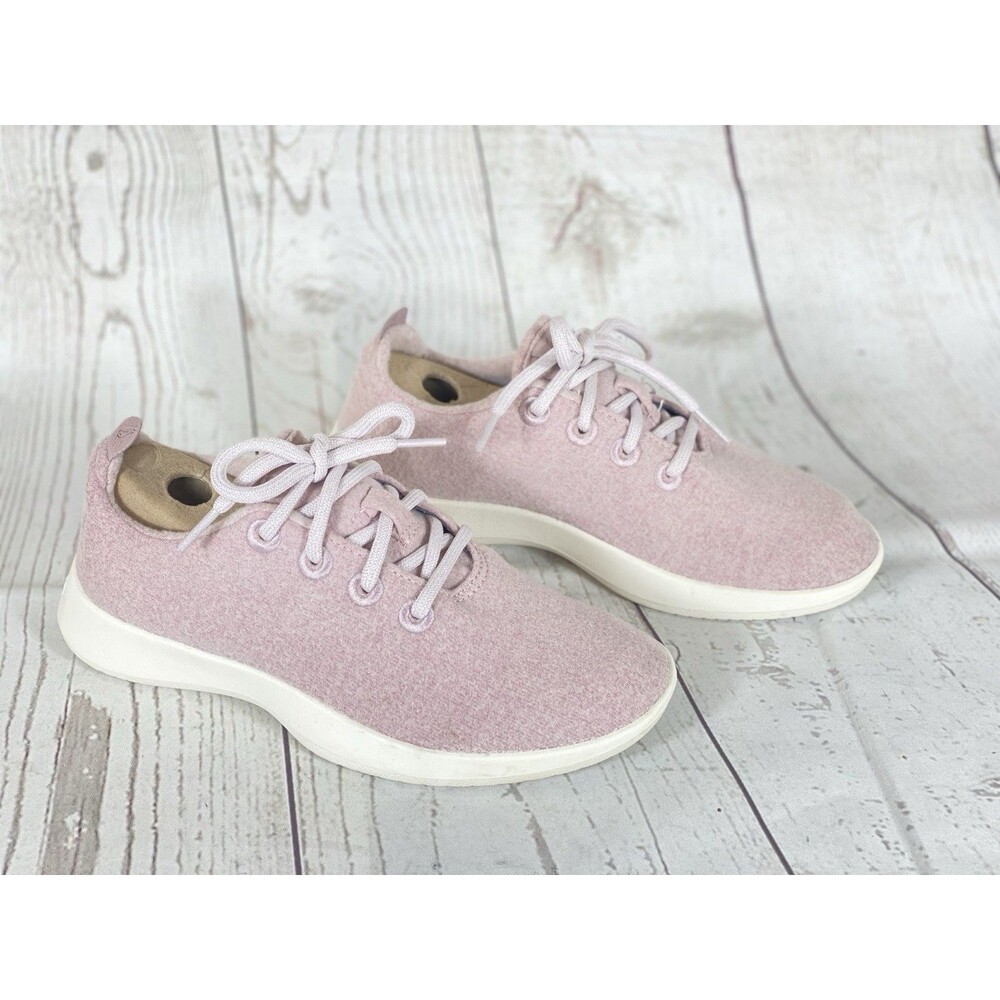 ALLBIRDS Marino Wool Runners Pink Sneakers Women’s Size 7